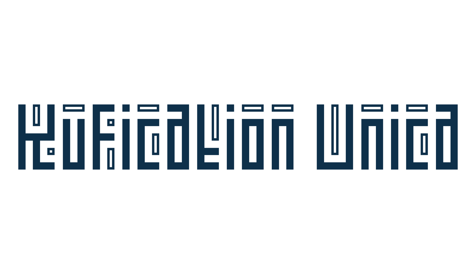Kufication Unica, various font preview