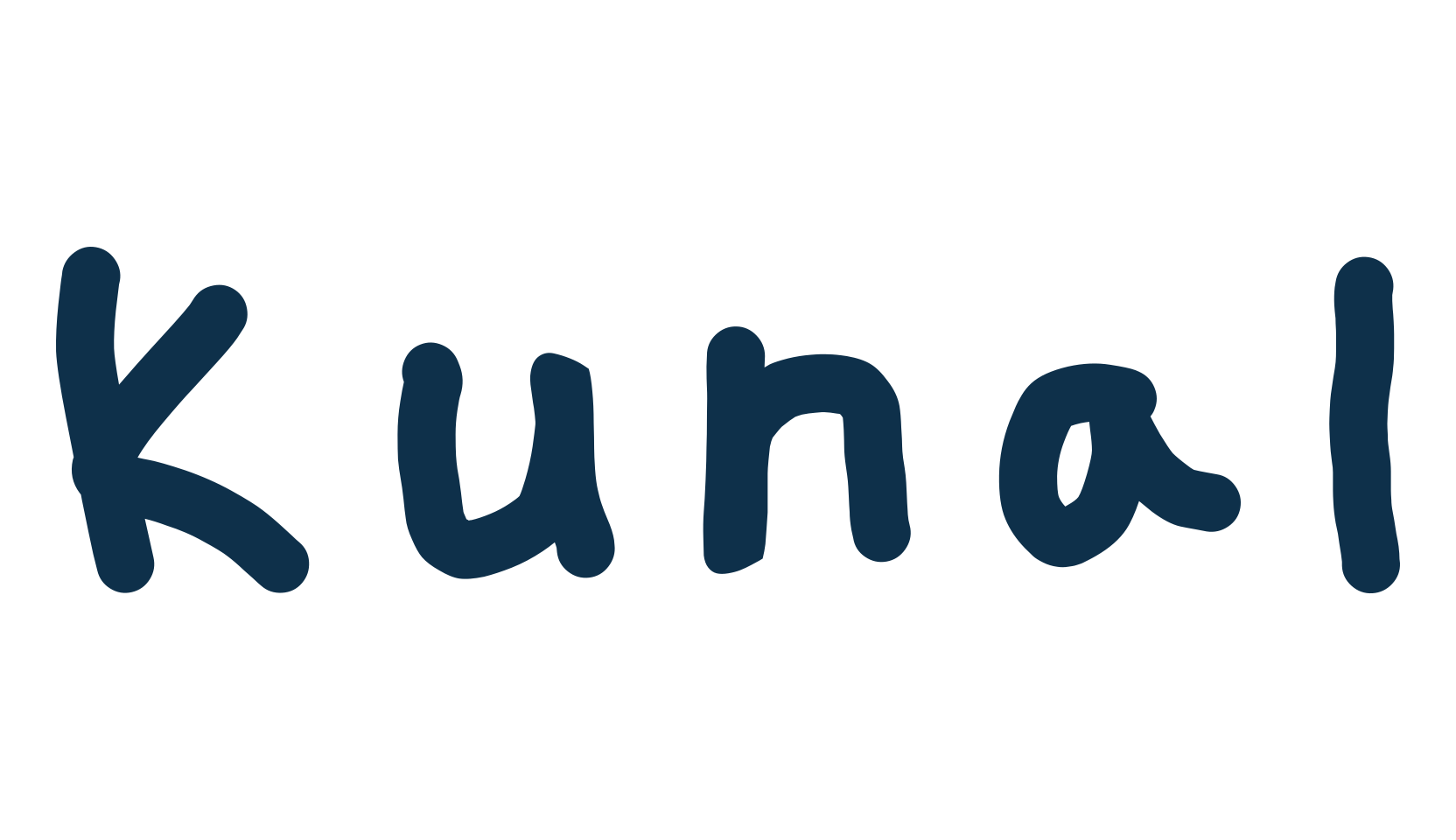 Kunal, script handwritten fancy decorative calligraphy font preview