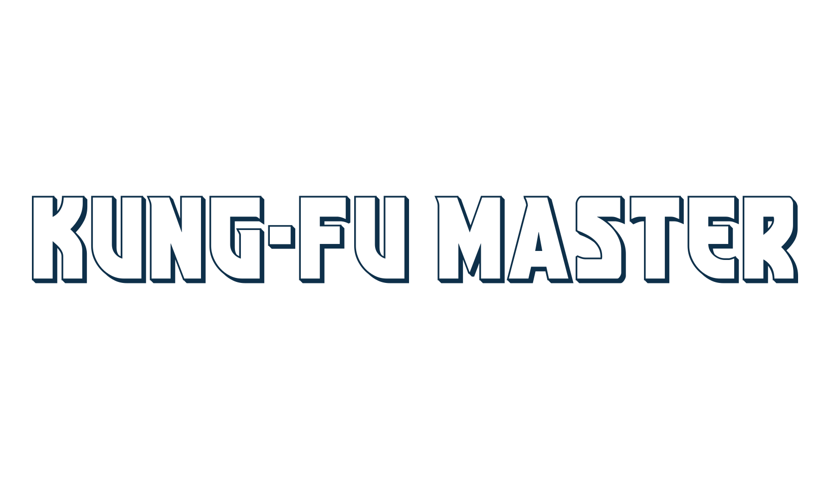Kung-Fu Master, fancy various decorative font preview