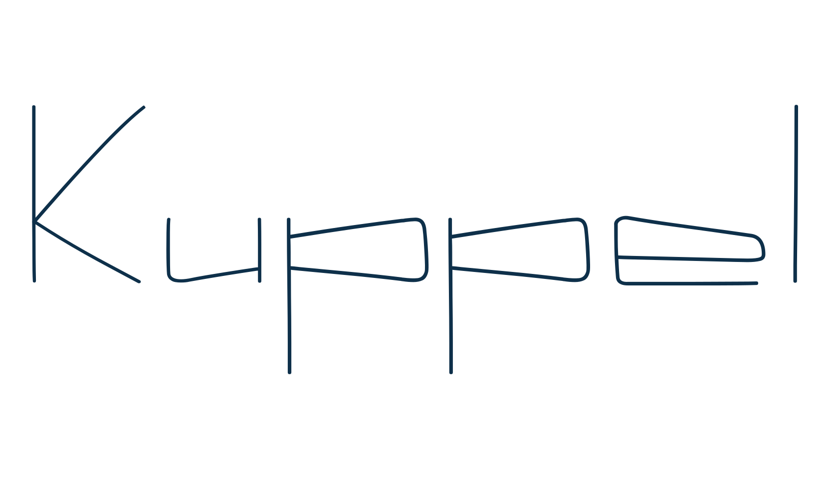 Kuppel, fancy various techno sci-fi font preview