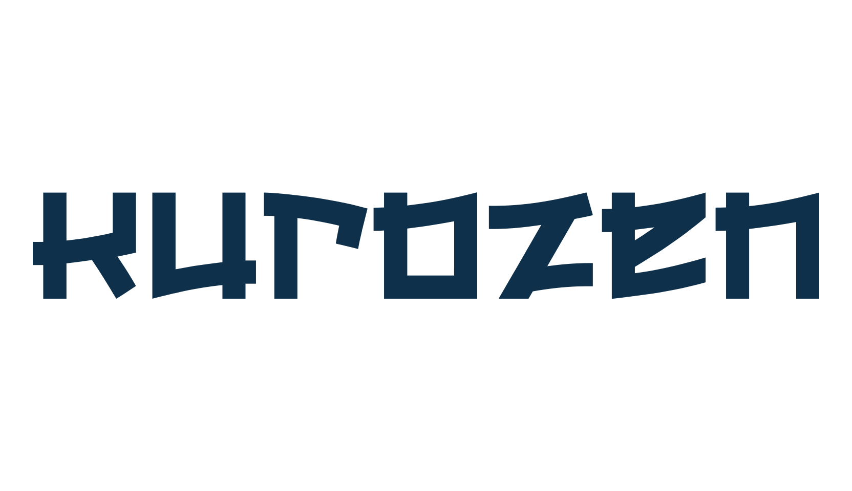 Kurozen, foreign look chinese, jpn font preview