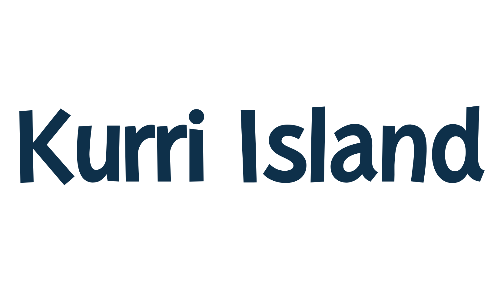 Kurri Island, fancy cartoon decorative font preview