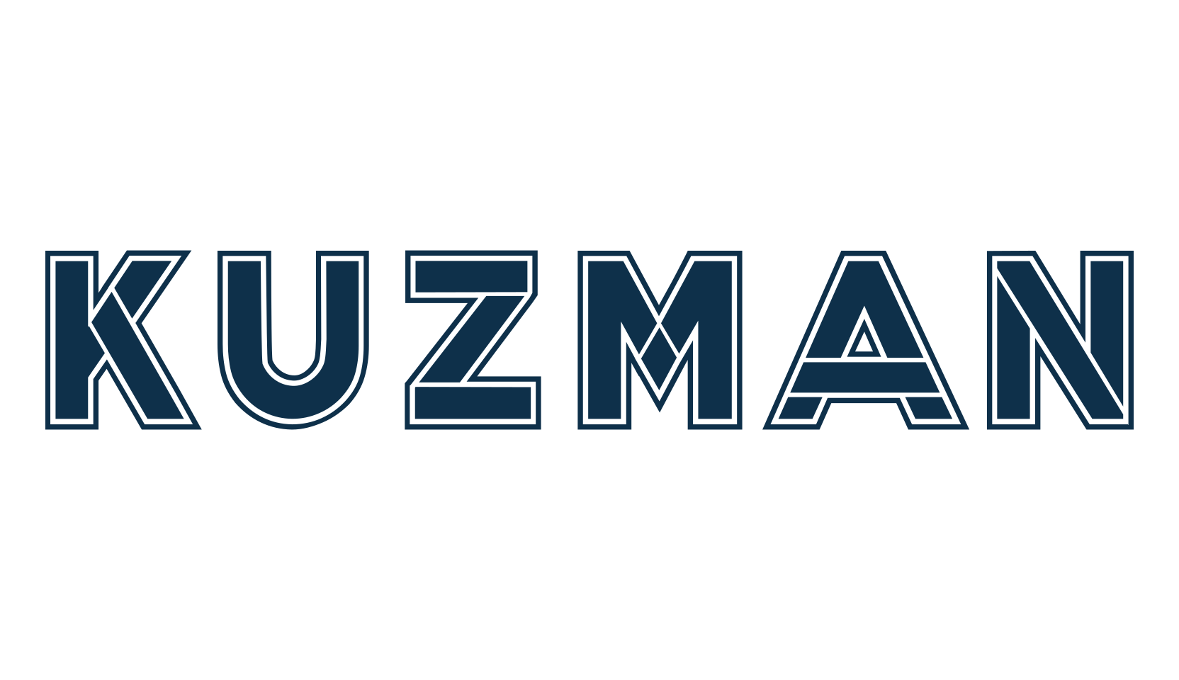 Kuzman, fancy various decorative font preview