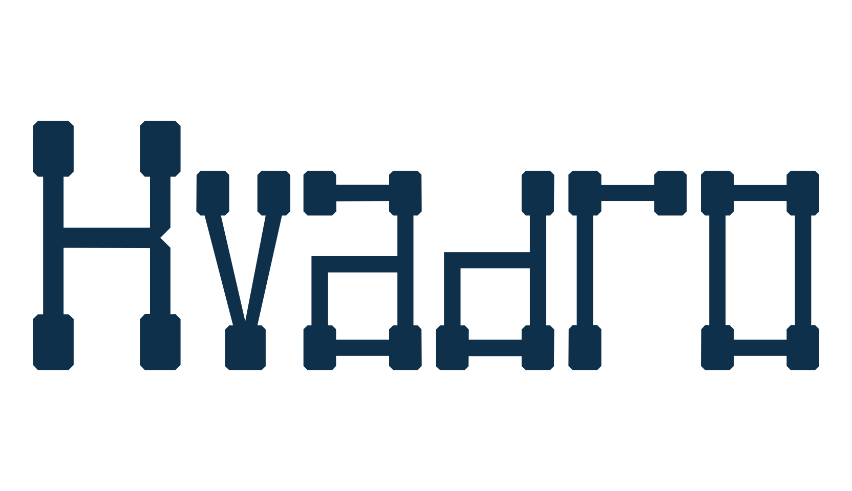 Kvadro, fancy various techno sci-fi font preview