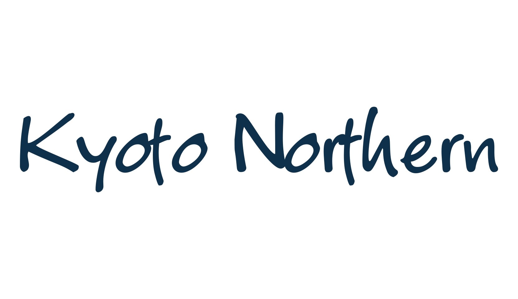 Kyoto Northern, script handwritten fancy decorative calligraphy font preview