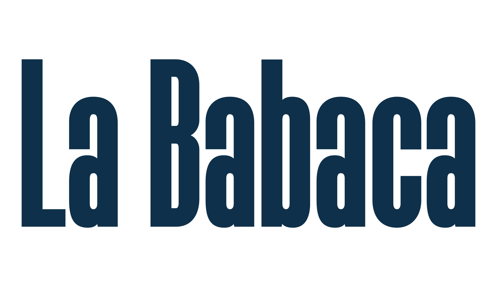 La Babaca, sans serif font preview
