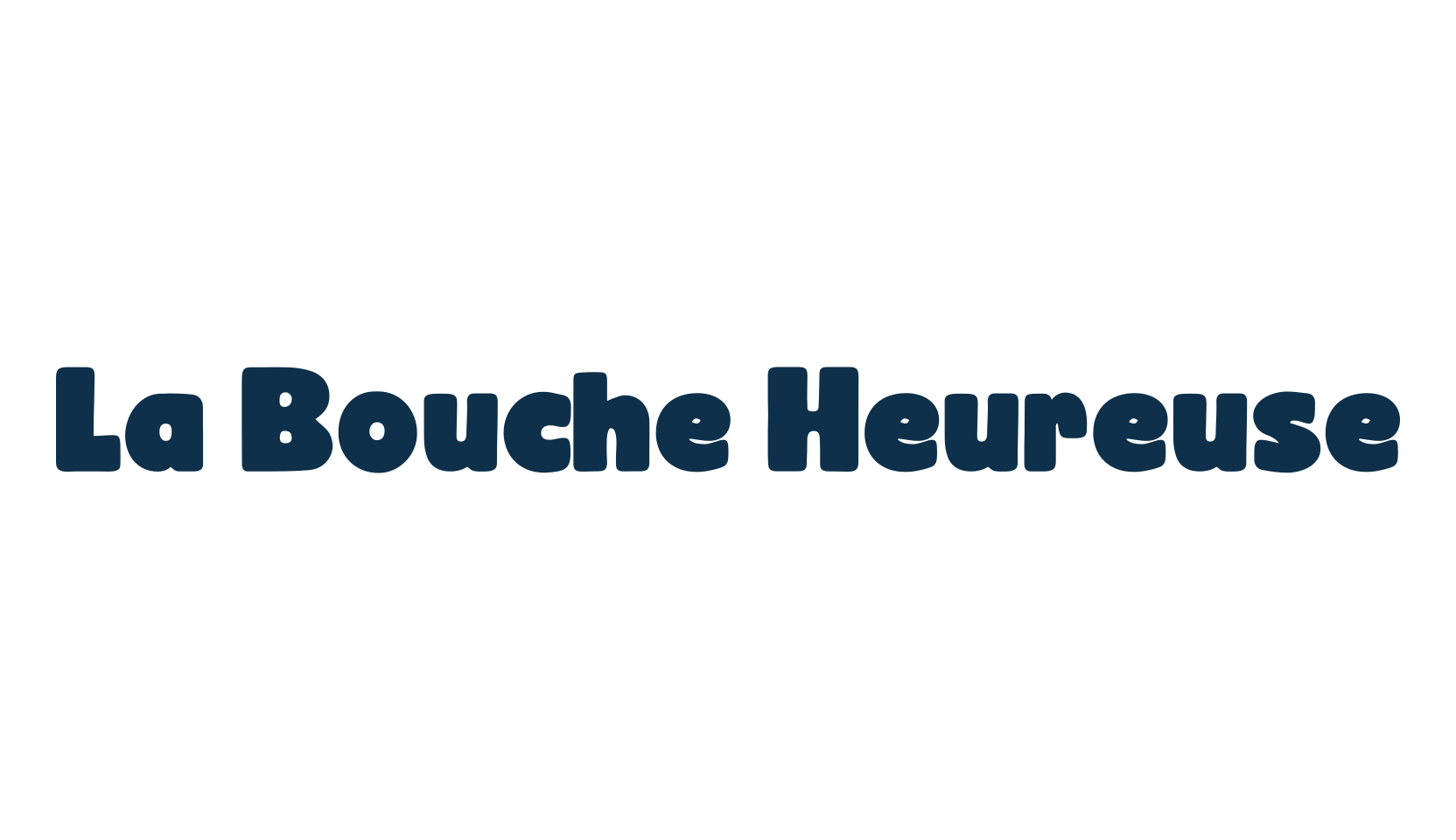 La Bouche Heureuse, various font preview