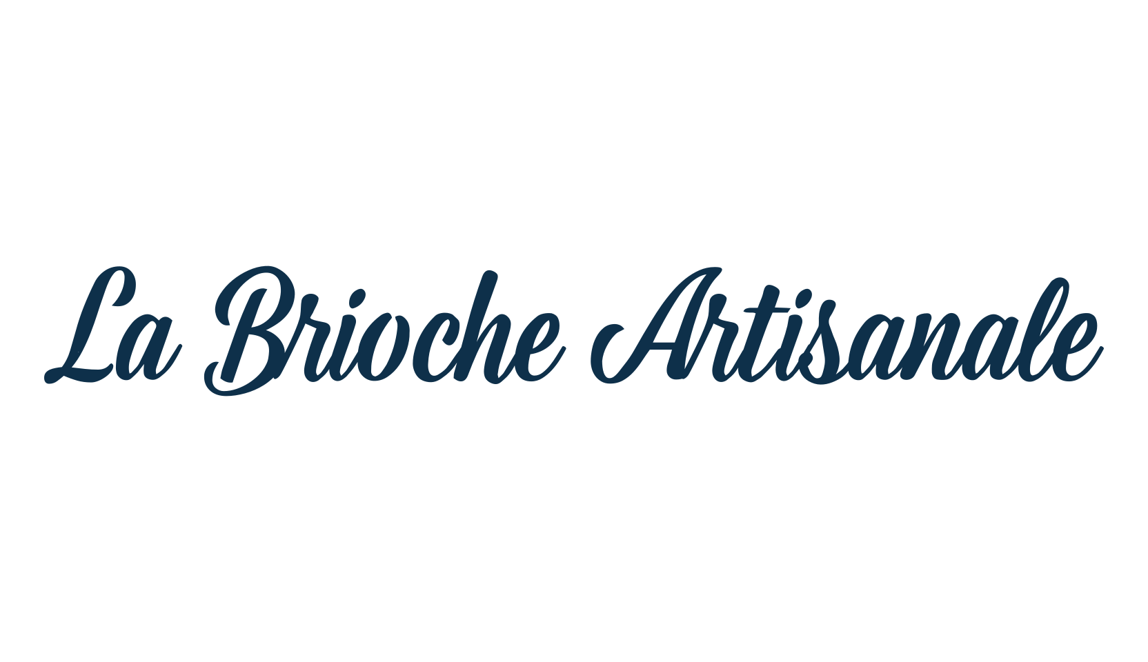 La Brioche Artisanale, various font preview