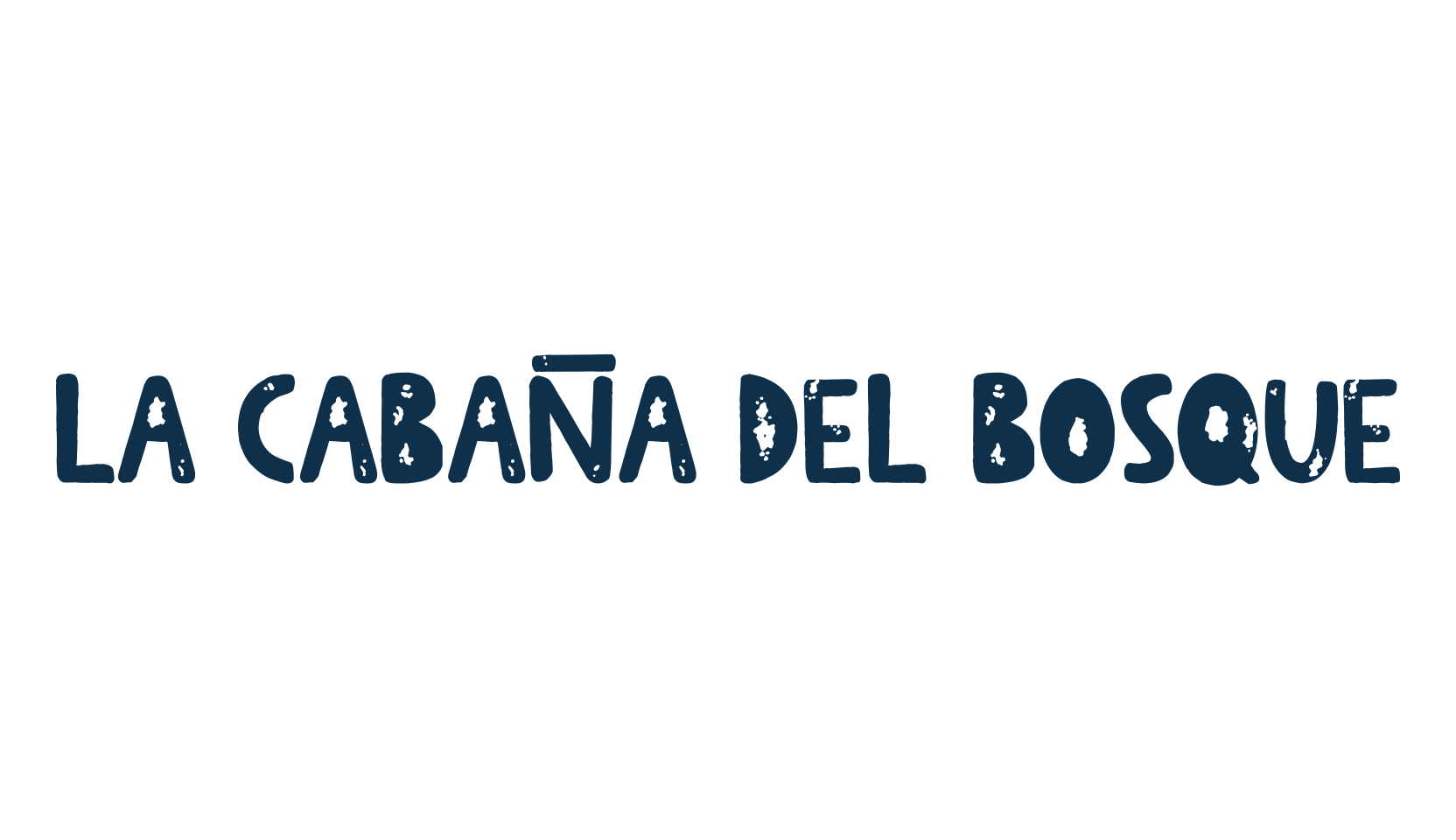 La Cabaña del Bosque, various font preview
