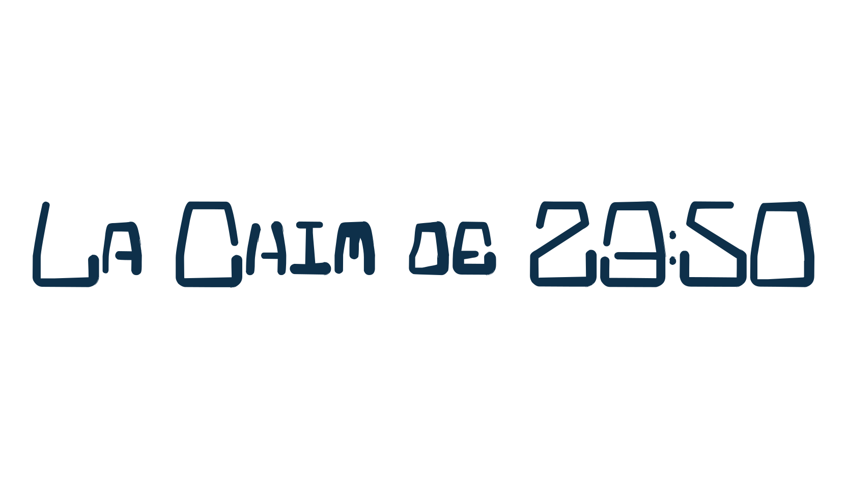 La Chim de 23:50, fancy various decorative font preview
