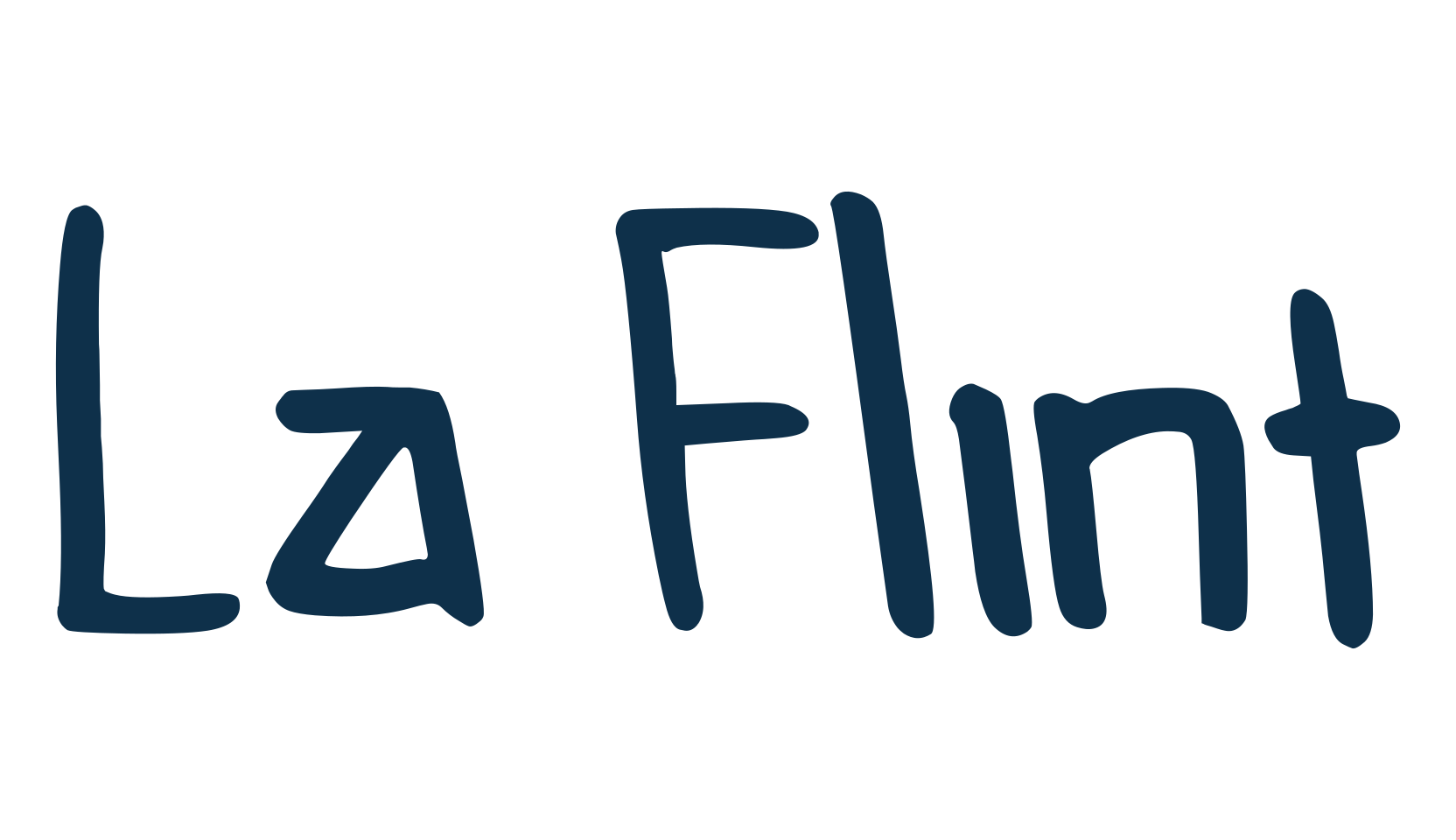 La Flint, display market font preview