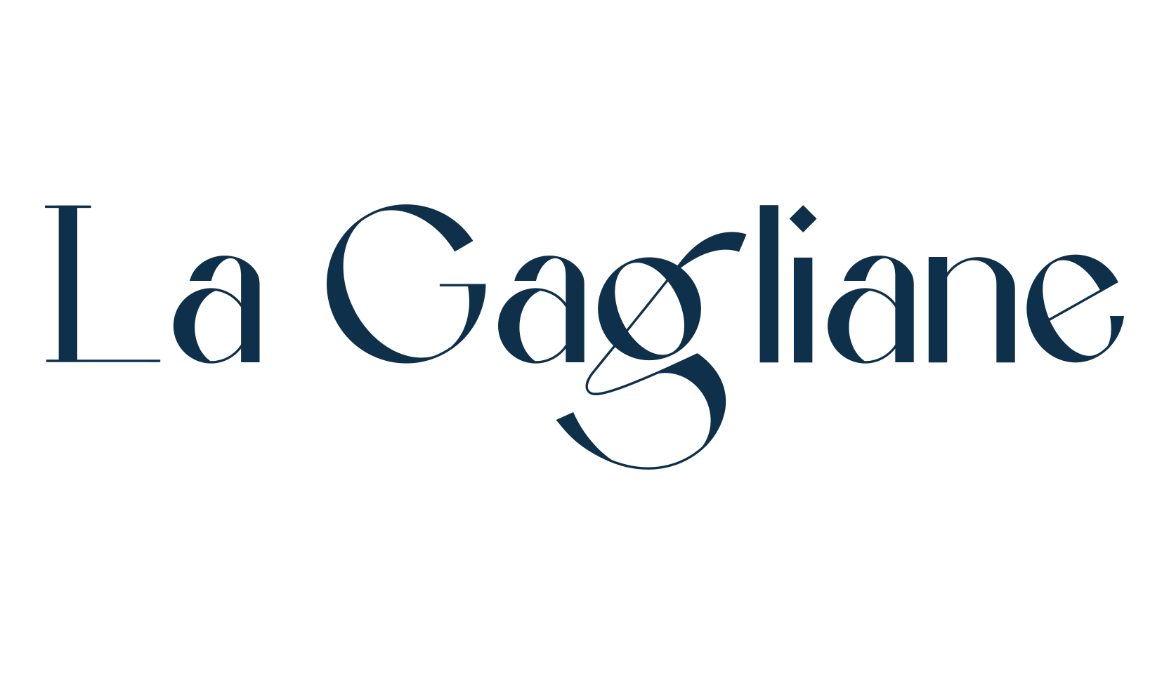 La Gagliane, serif font preview