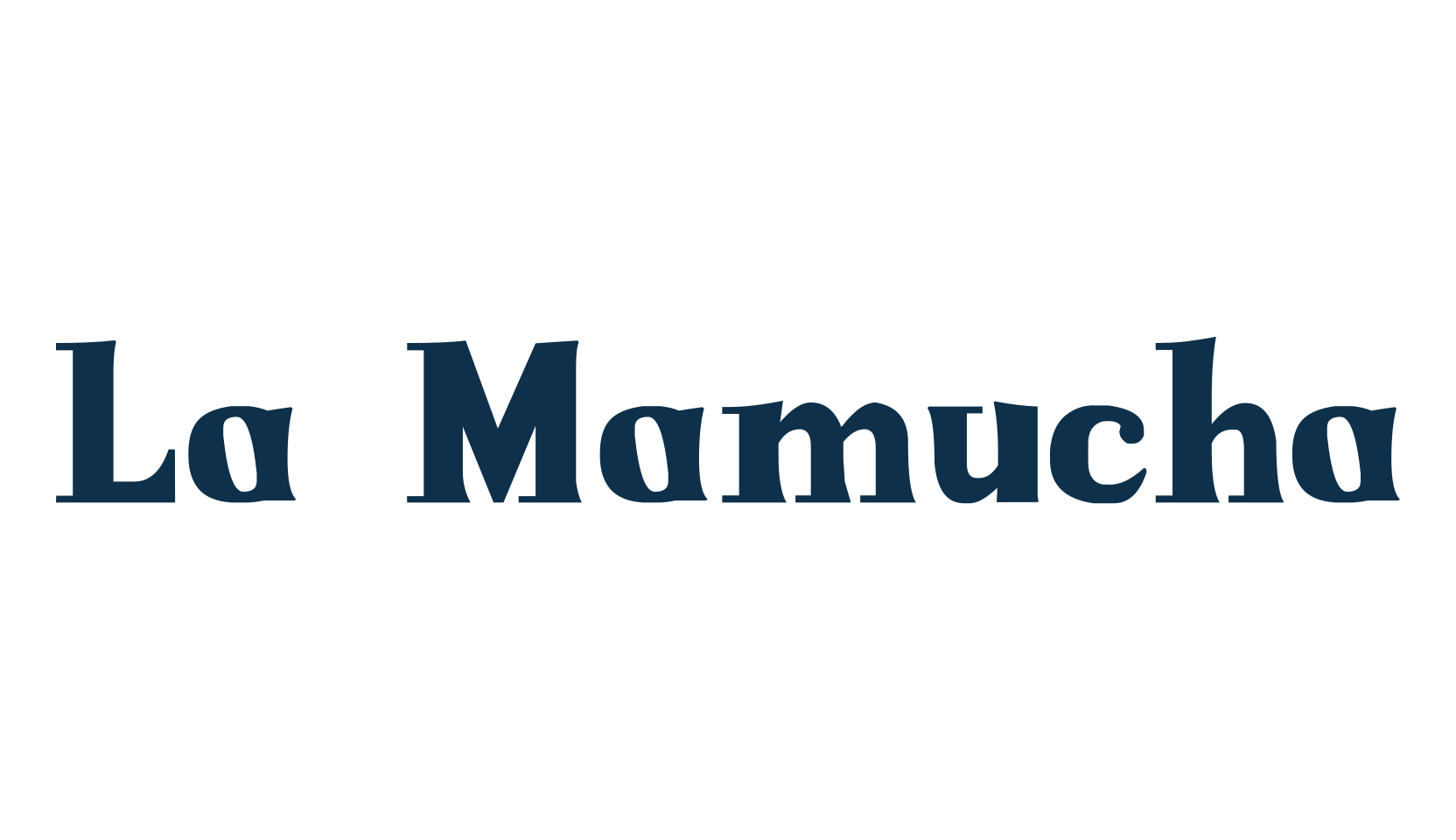 La Mamucha, fancy various decorative font preview