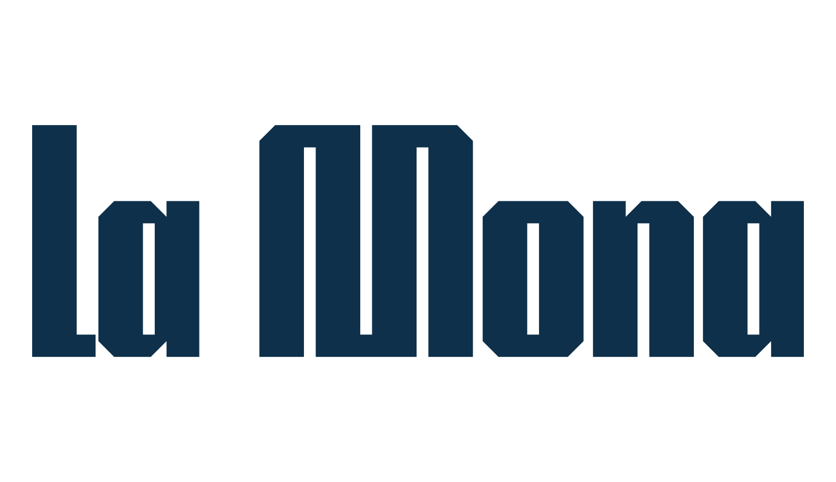 La Mona, fancy various decorative font preview