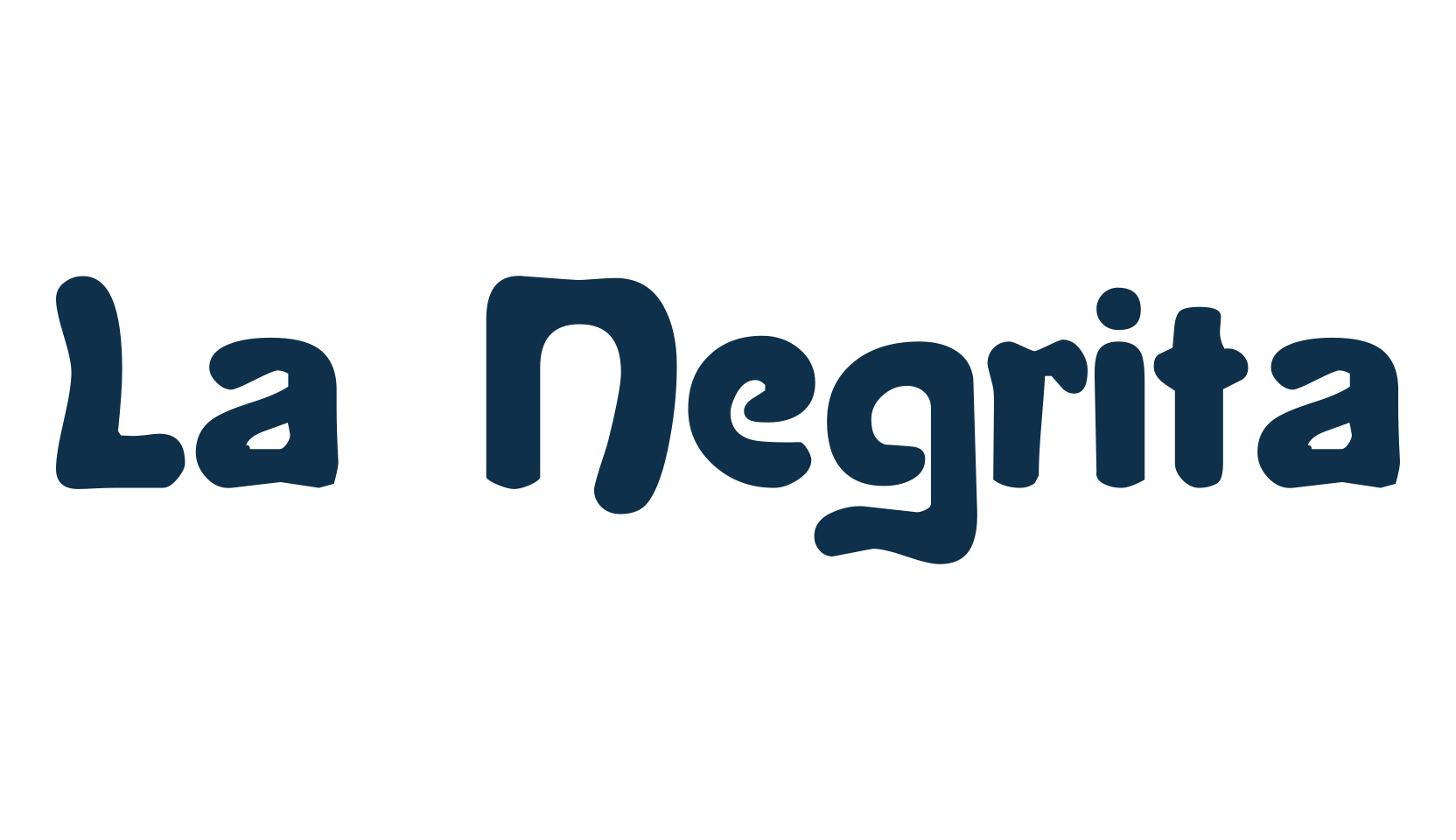 La Negrita, fancy retro decorative font preview