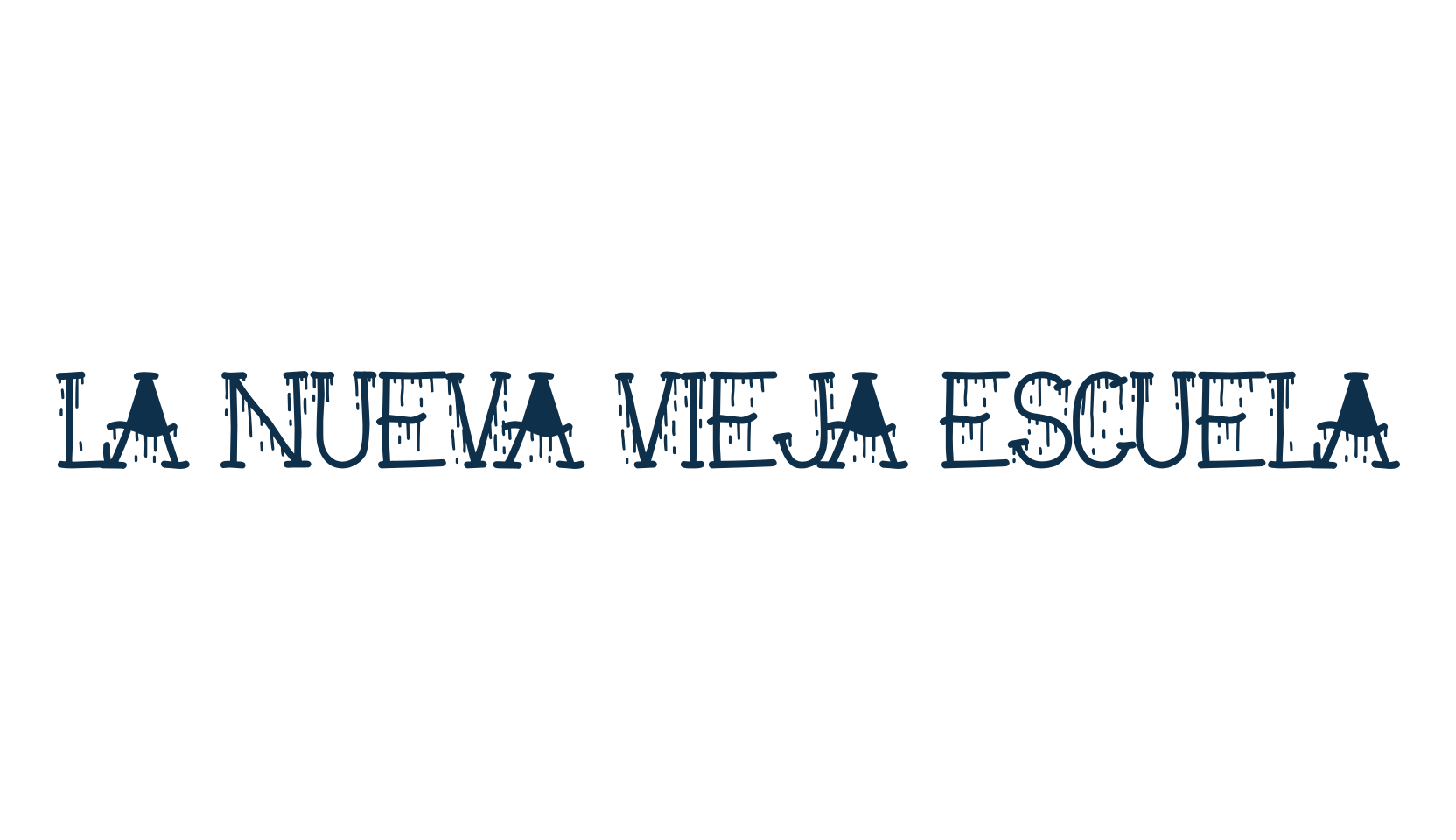 La Nueva Vieja Escuela, halloween font preview