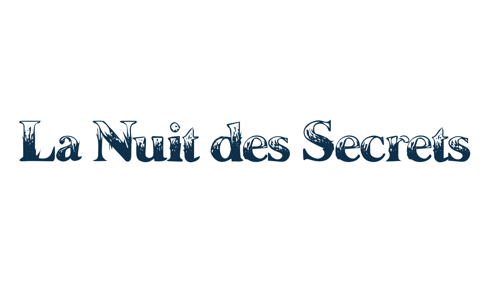 La Nuit des Secrets, fancy decorative font preview