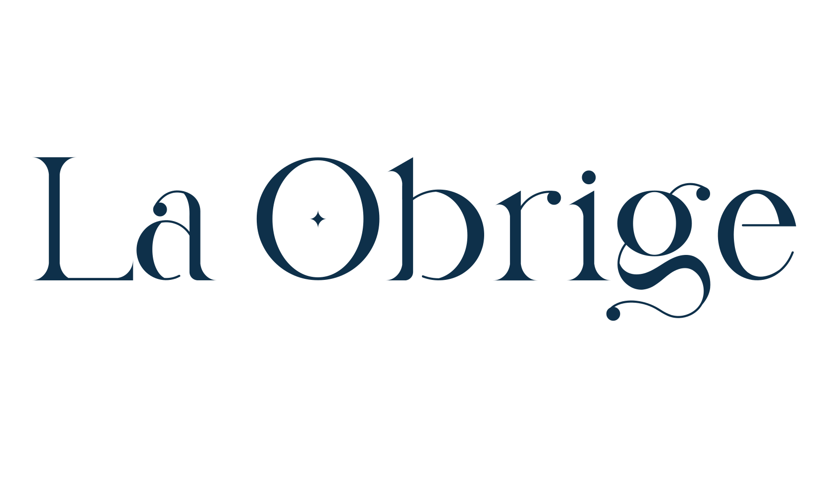 La Obrige, various font preview