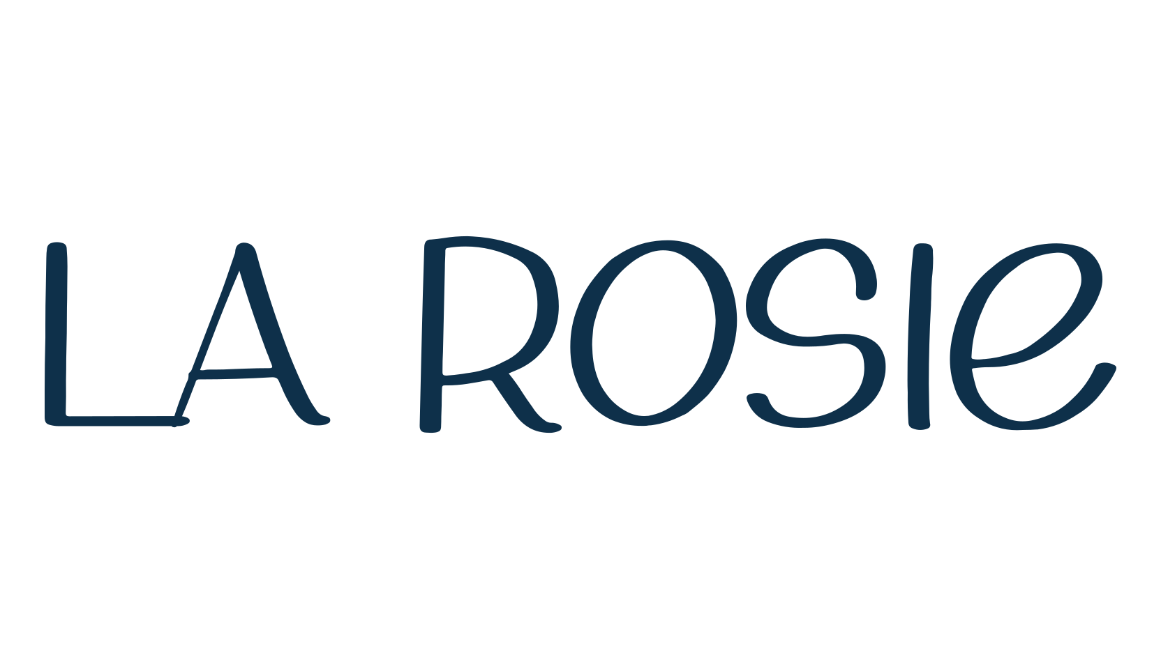 La Rosie, display market font preview
