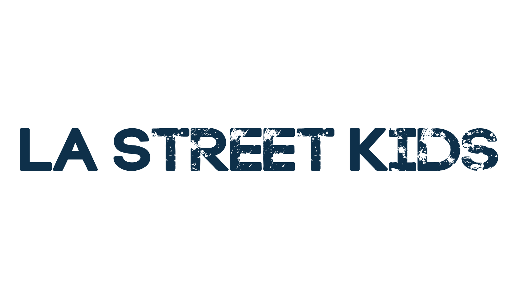 LA Street Kids, fancy eroded decorative font preview
