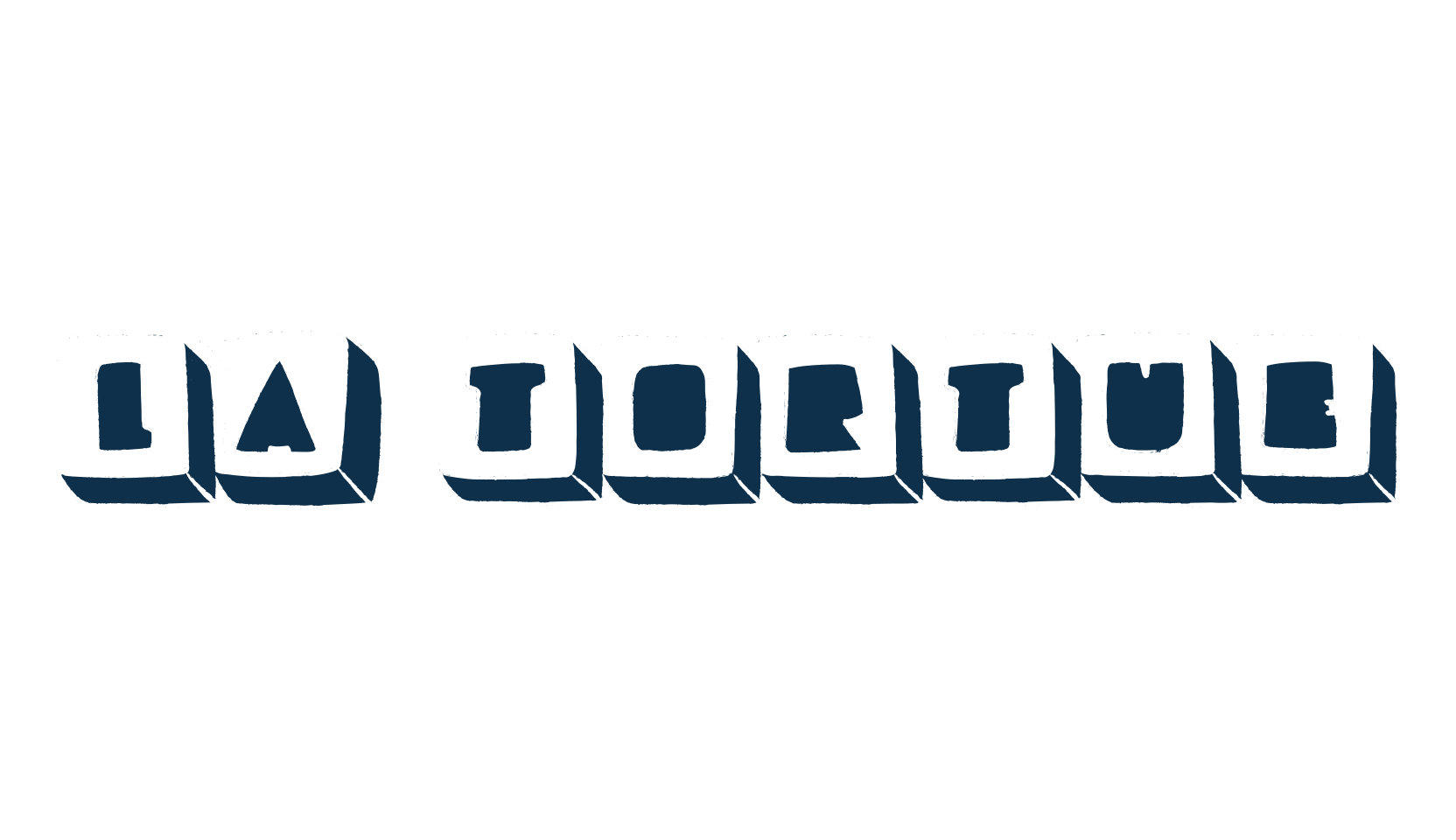 La Tortue, fancy various decorative font preview