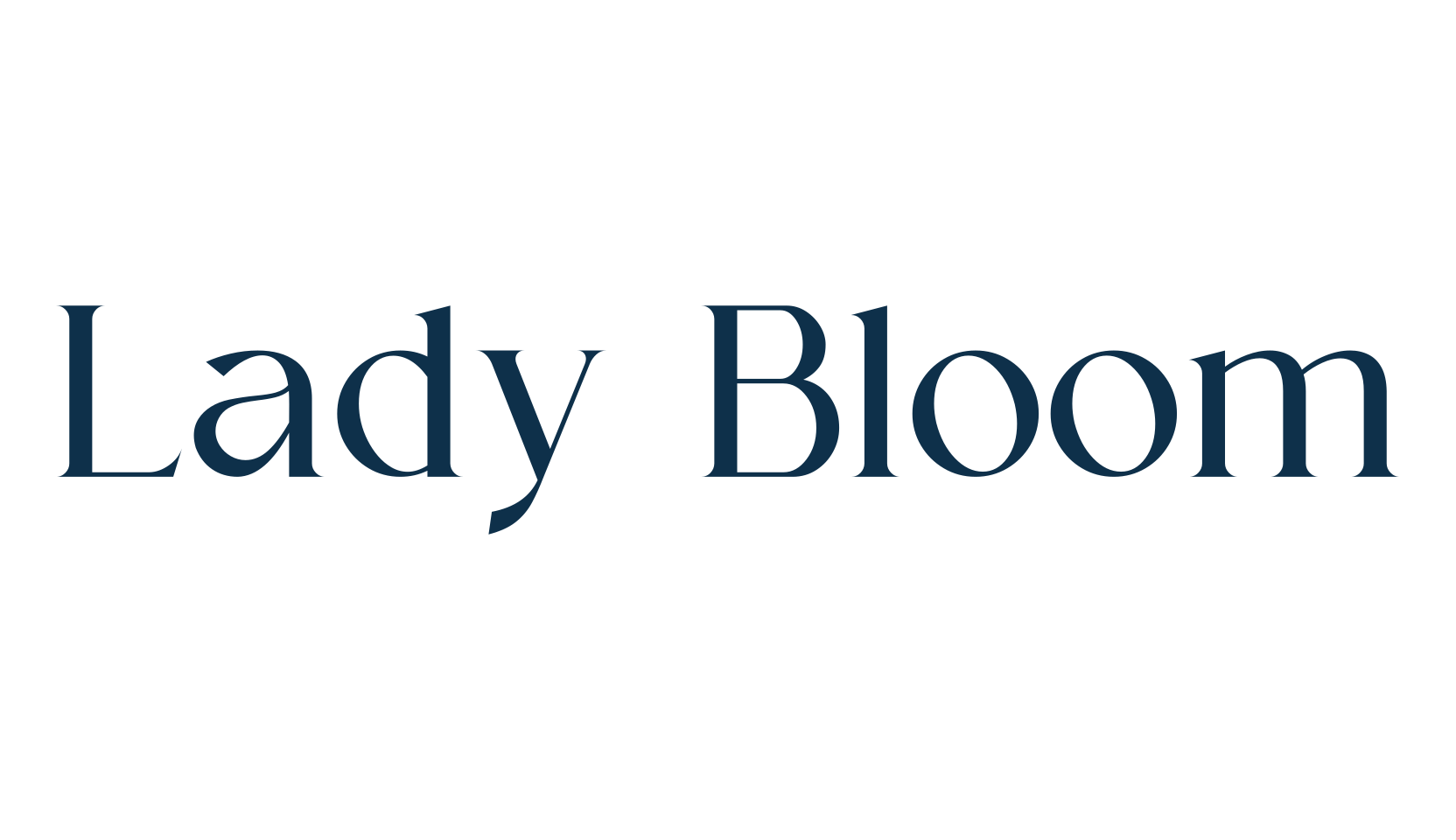 Lady Bloom, serif font preview