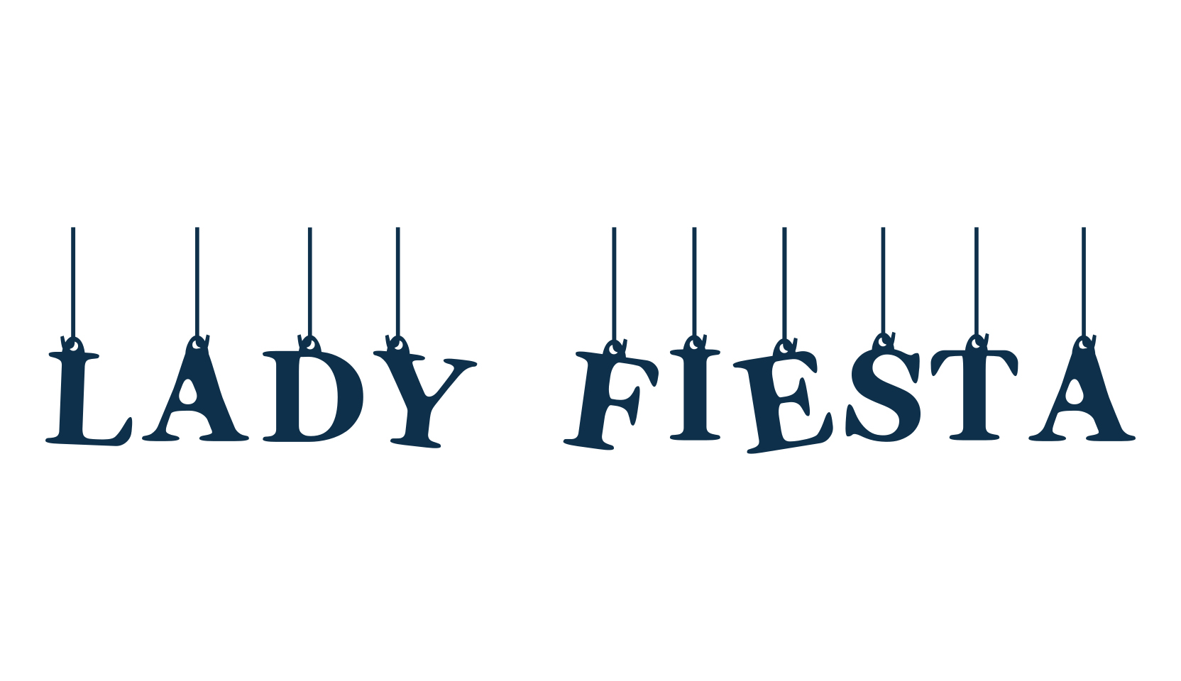 Lady Fiesta, decorative font preview