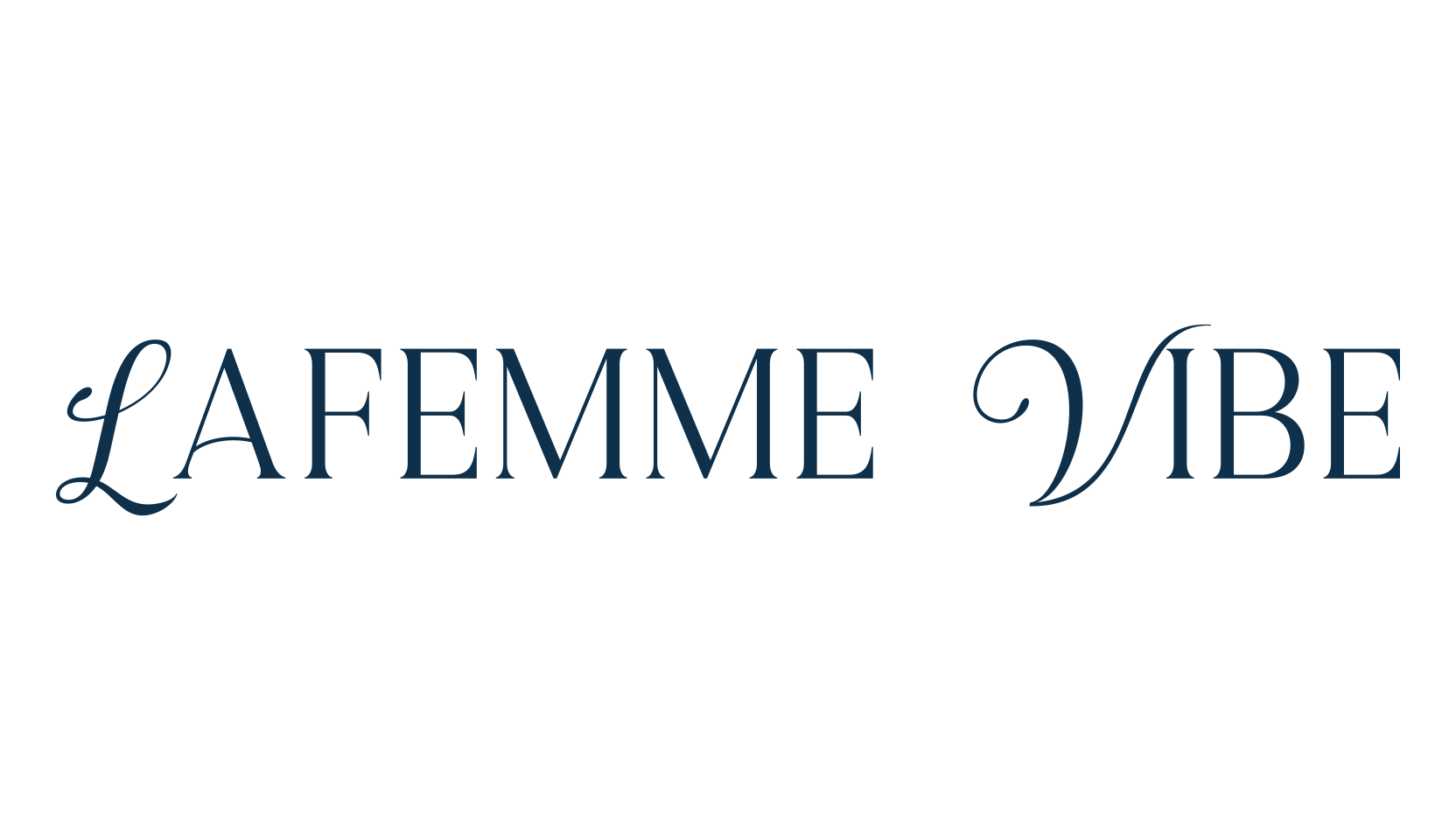 Lafemme Vibe, fancy various decorative font preview