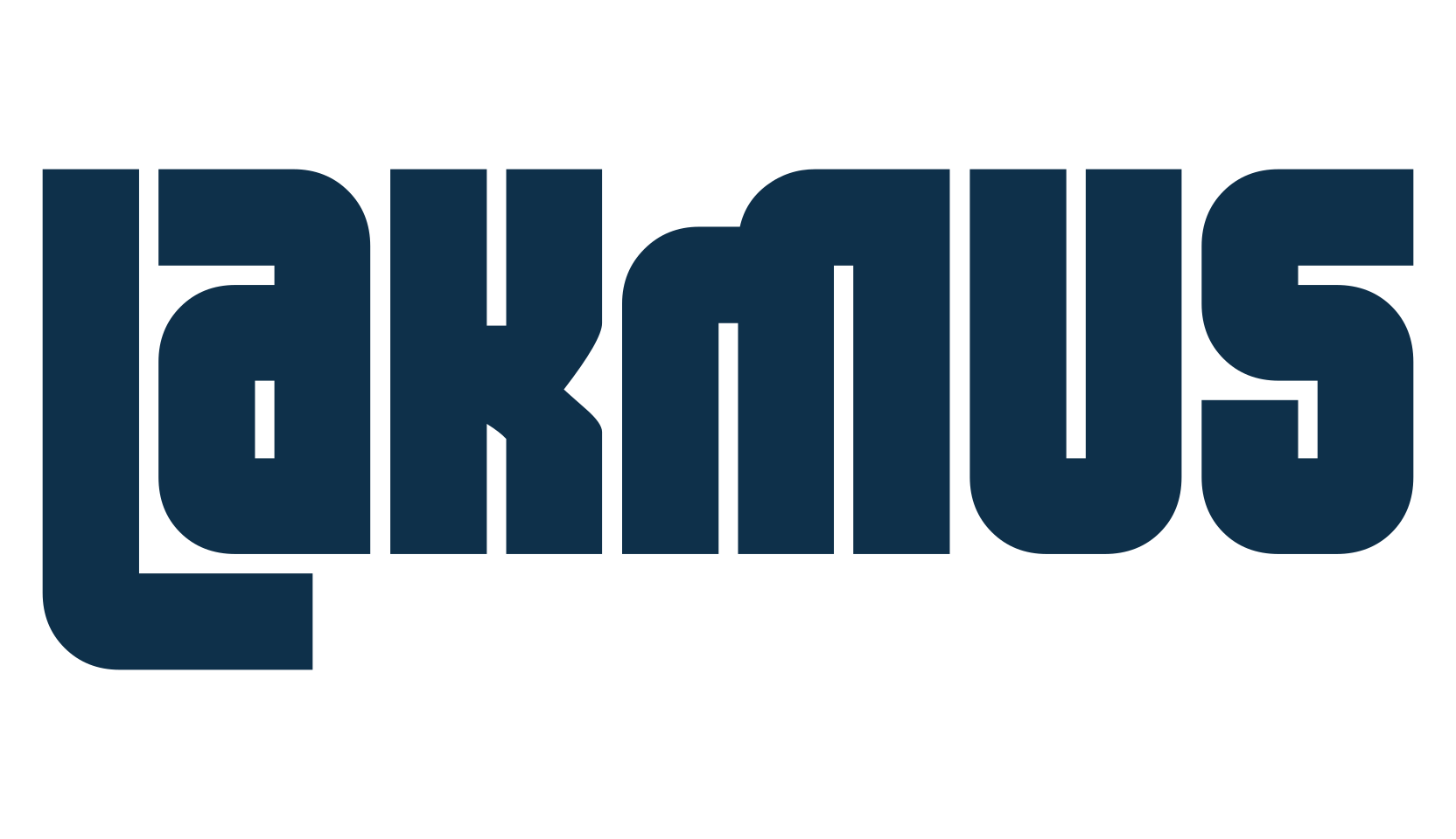 Lakmus, fancy groovy decorative font preview