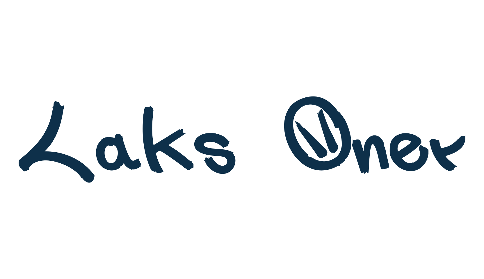 Laks Oner, script graffiti fancy decorative calligraphy font preview