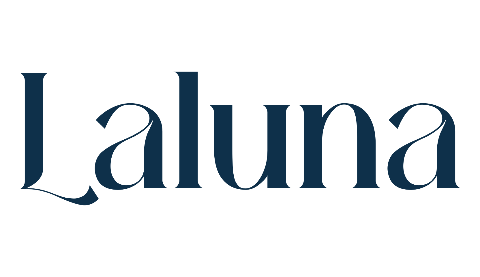 Laluna, serif font preview