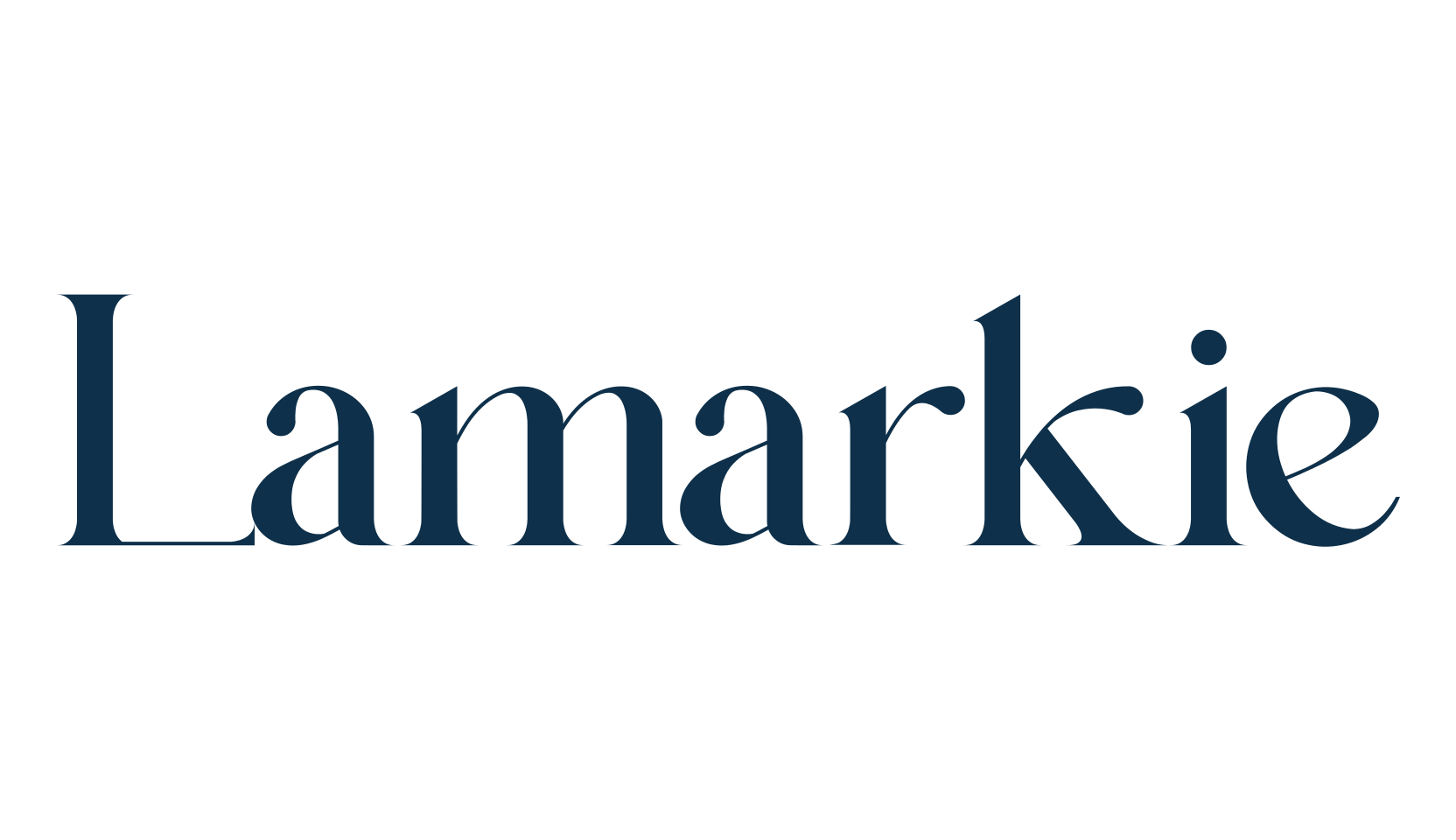 Lamarkie, serif font preview