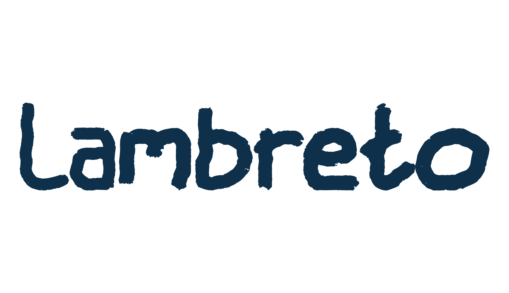 Lambreto, fancy eroded decorative font preview