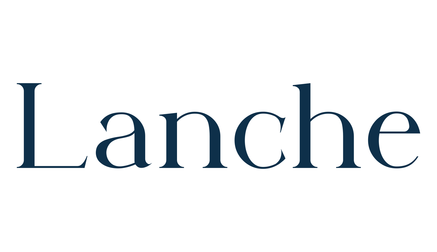 Lanche, basic serif font preview