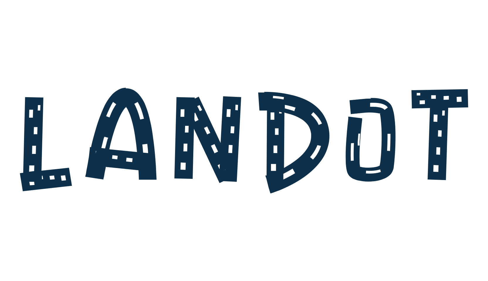Landot, fancy decorative font preview