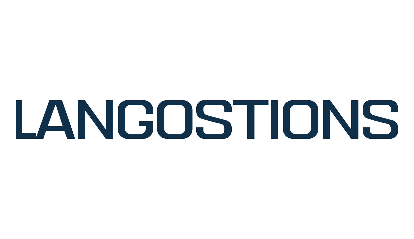 Langostions, basic sans serif font preview