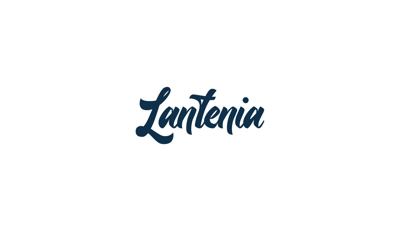 Lantenia, old school font preview