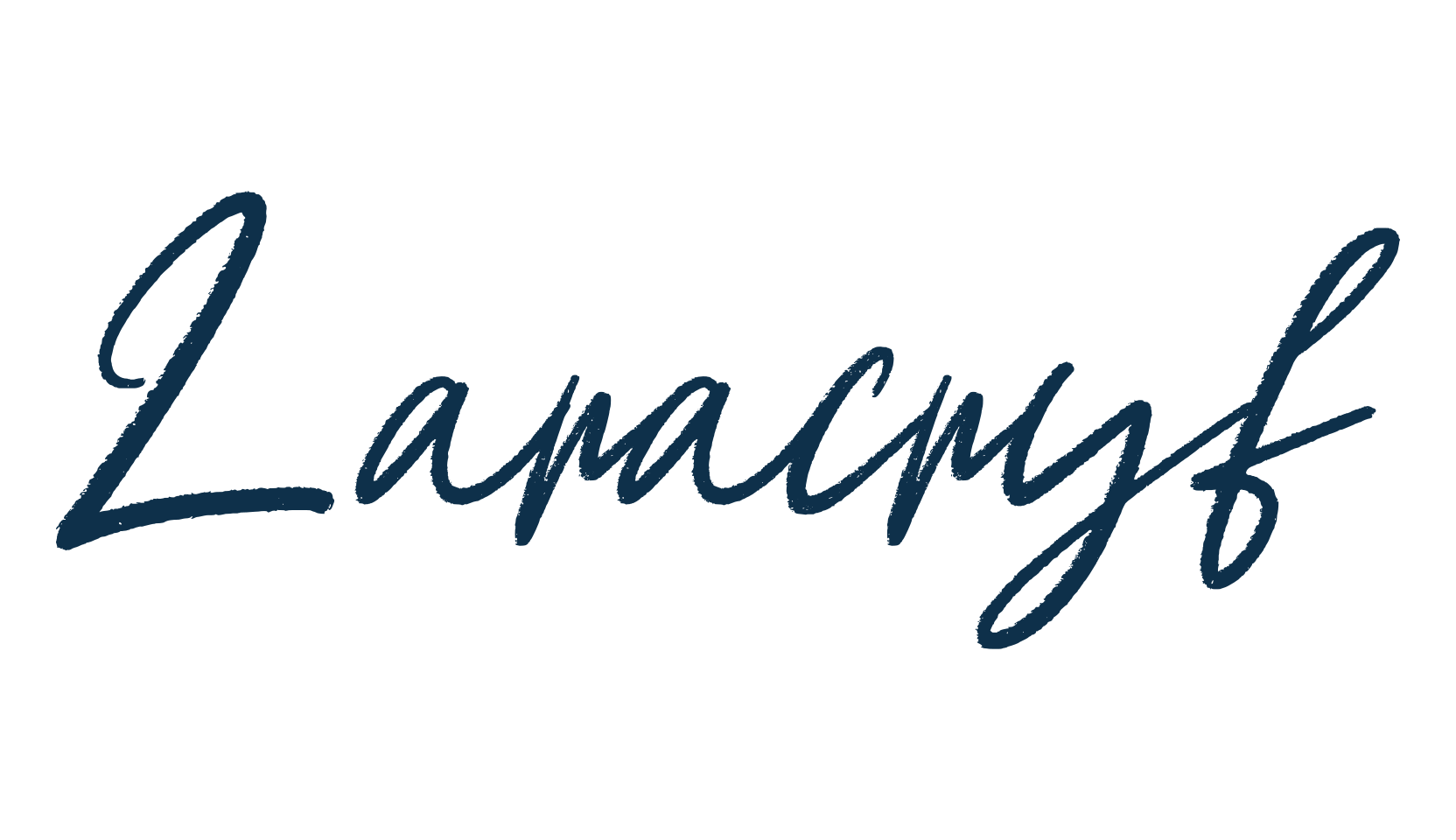 Laracryf, script brush fancy decorative calligraphy font preview