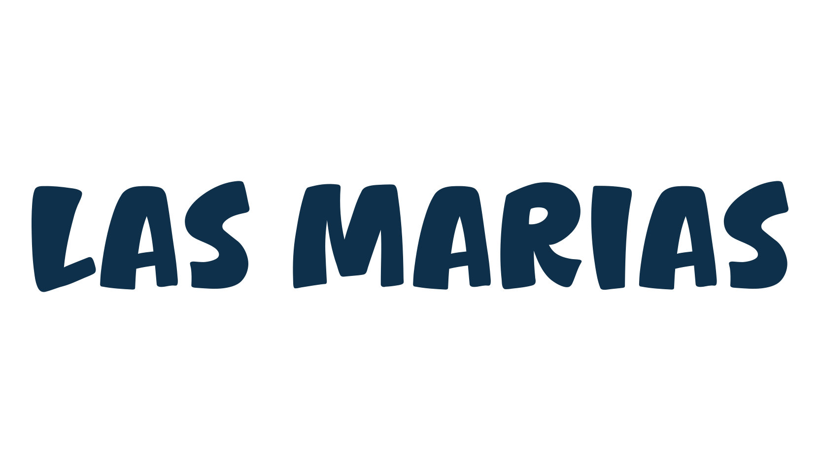 Las Marias, fancy decorative font preview
