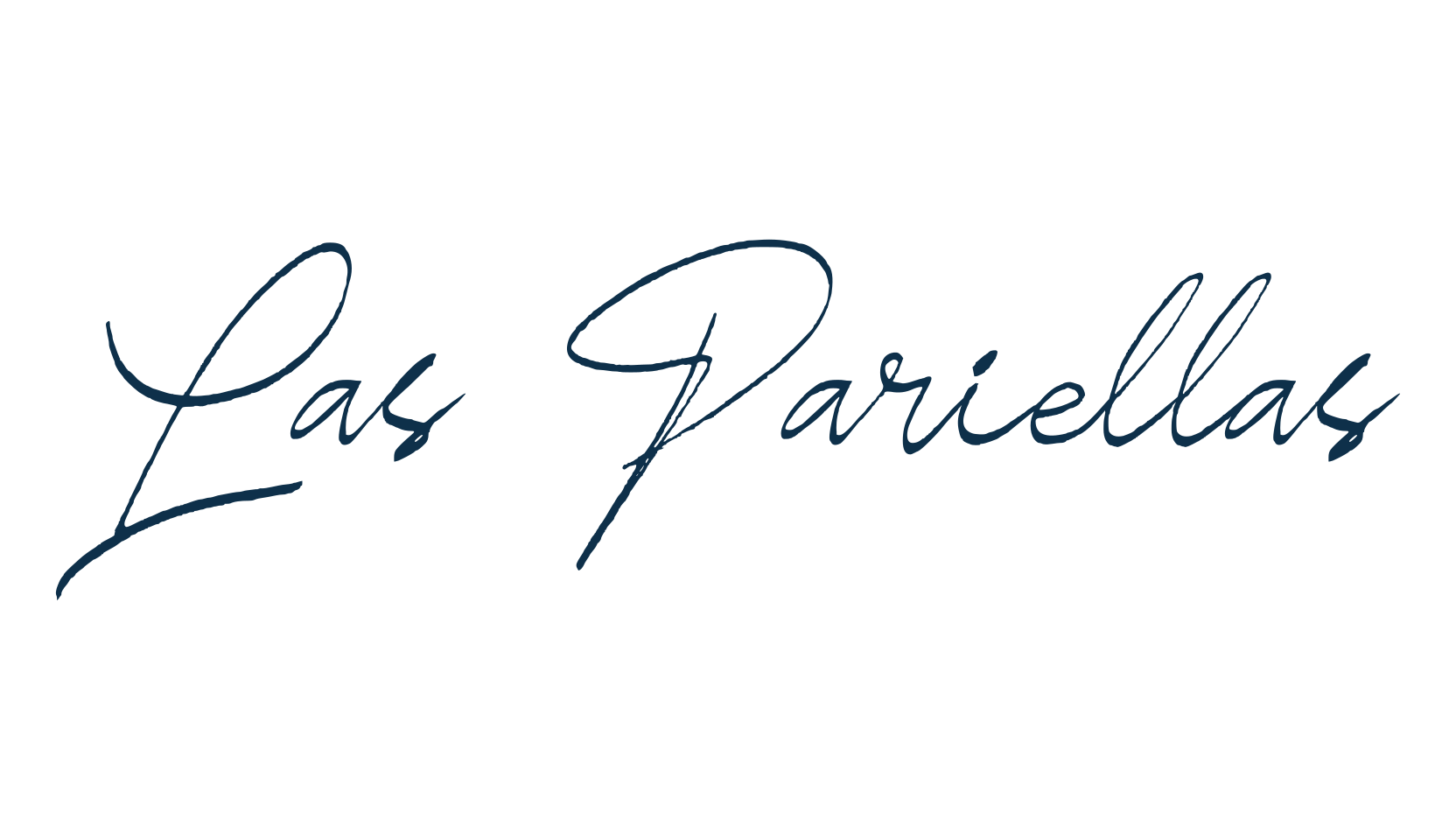 Las Pariellas, script handwritten fancy decorative calligraphy font preview