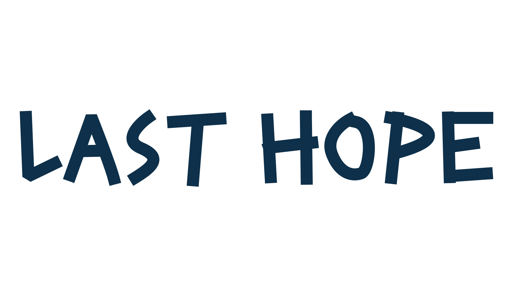 Last Hope, fancy various decorative font preview