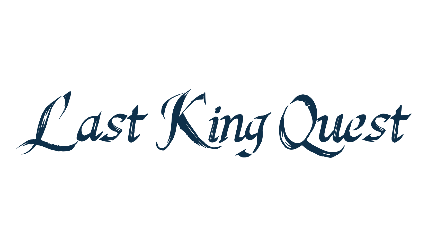 Last King Quest, script calligraphy fancy decorative font preview