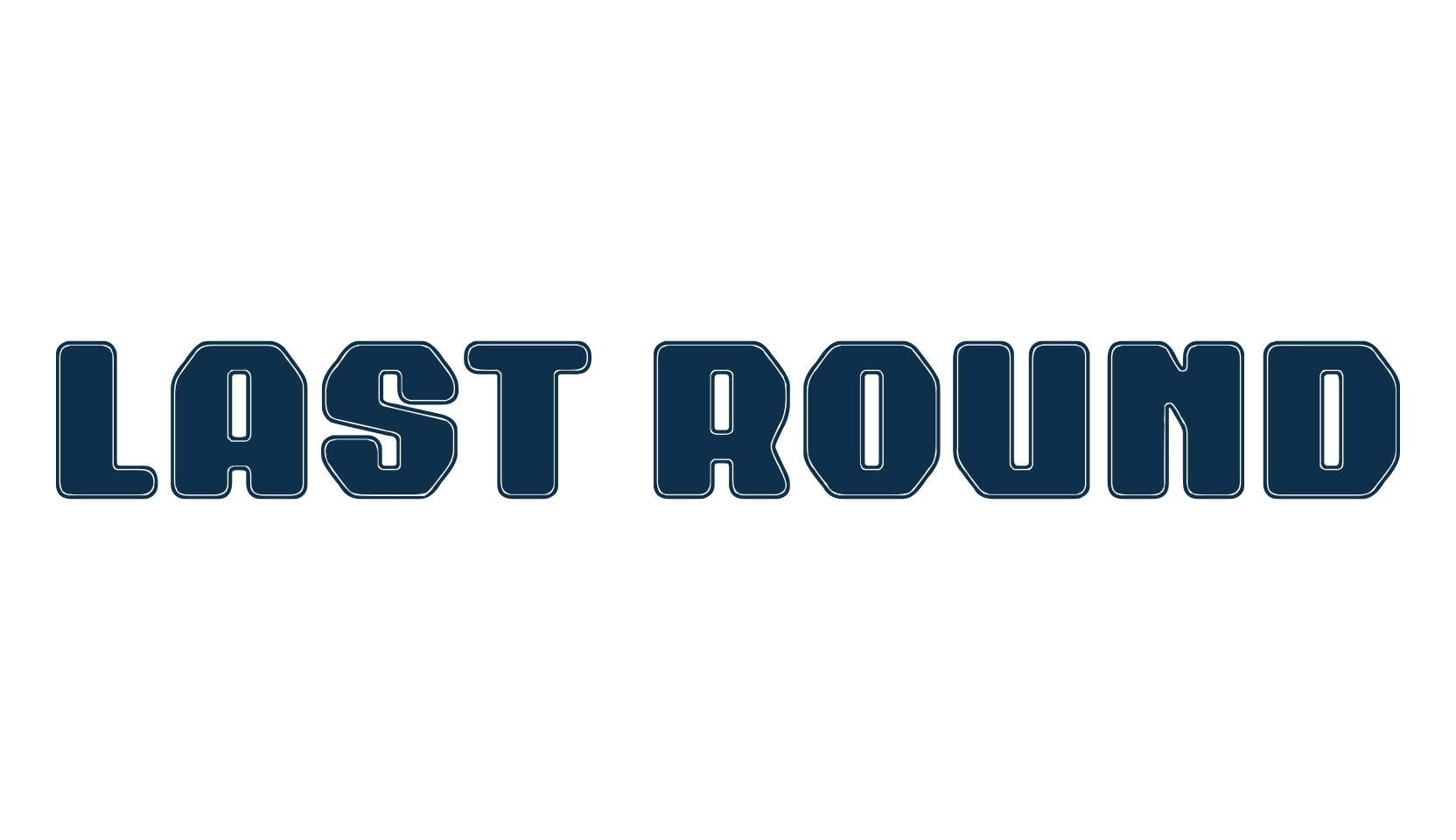 Last Round, fancy various decorative font preview
