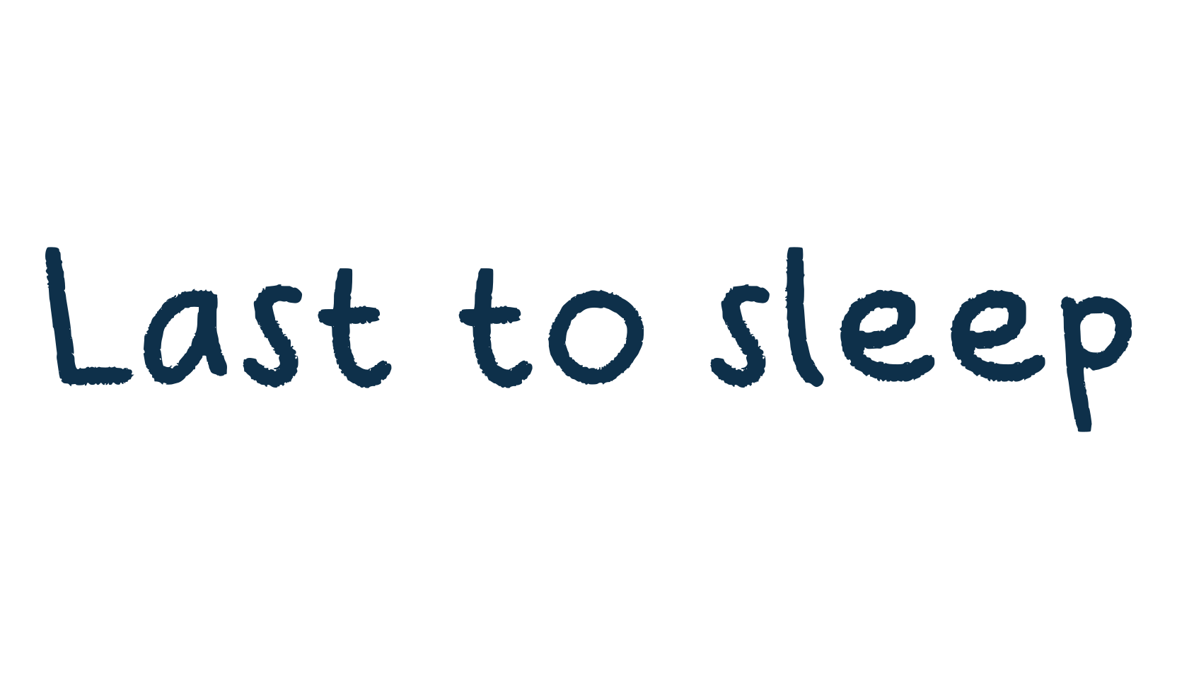 Last to sleep, script handwritten fancy decorative calligraphy font preview