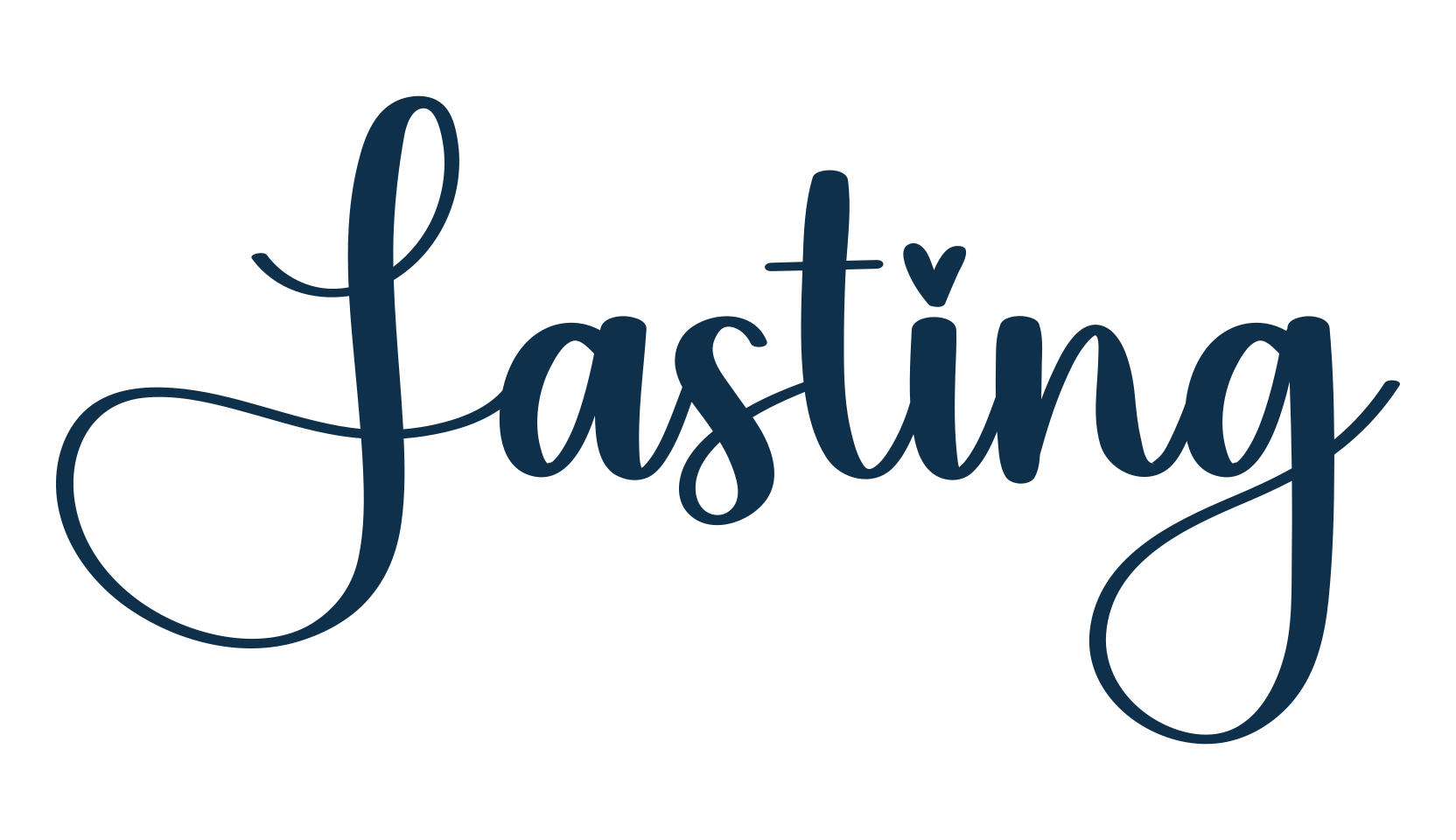 Lasting, script calligraphy fancy decorative font preview