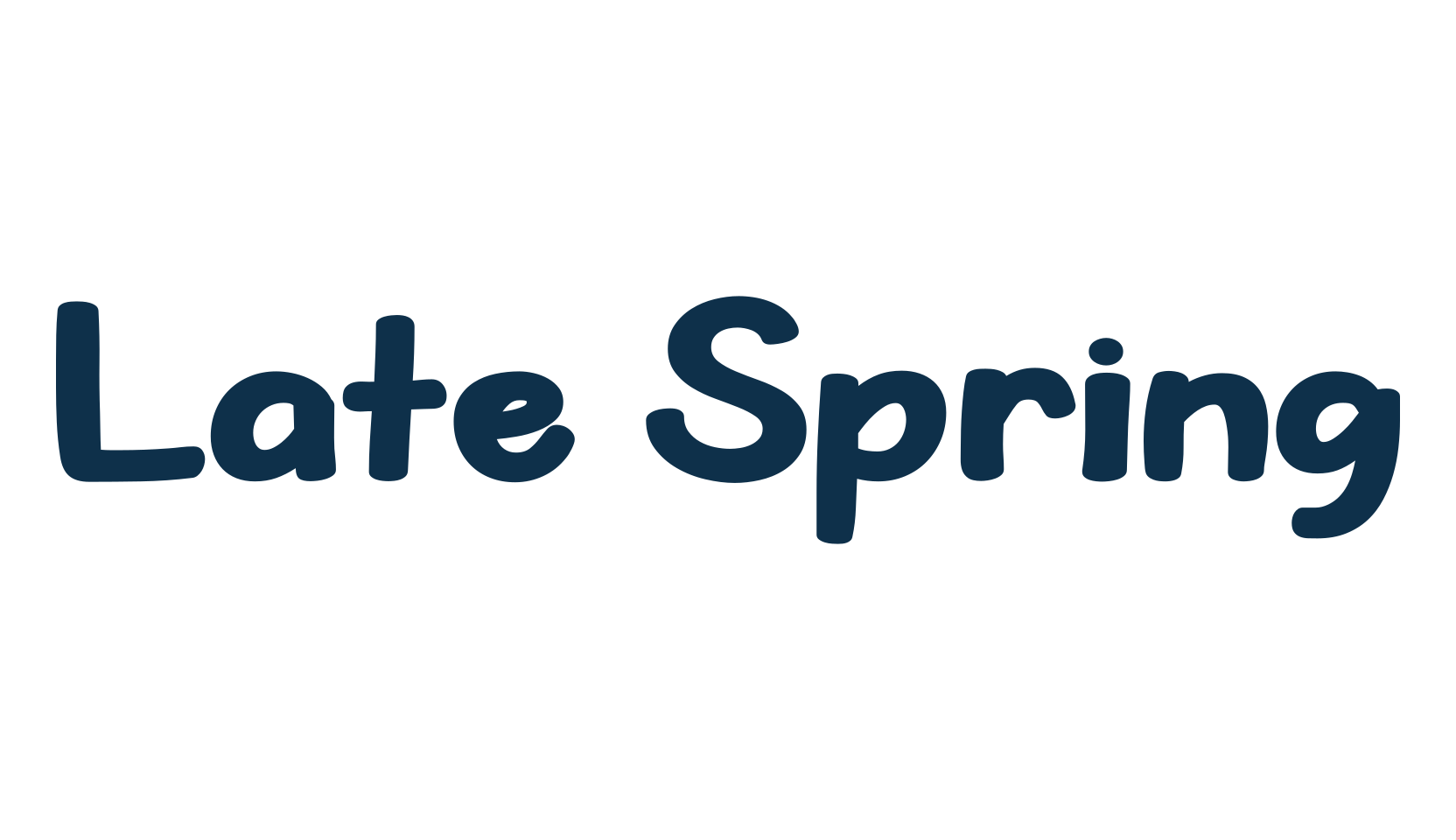 Late Spring, display market font preview