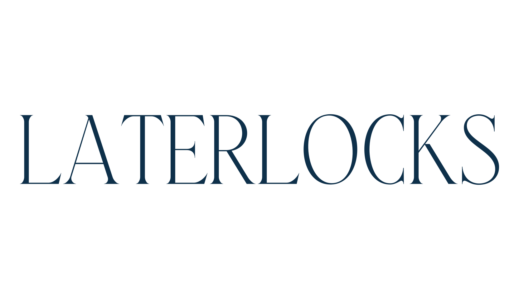 Laterlocks, serif font preview