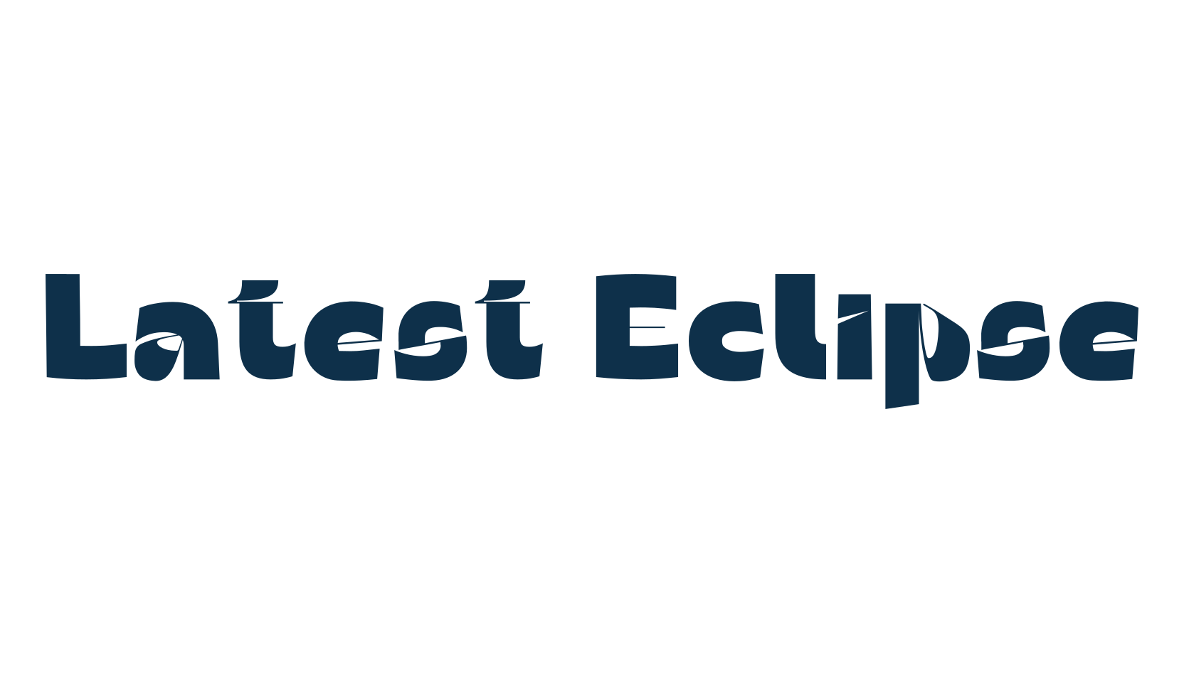 Latest Eclipse, various font preview