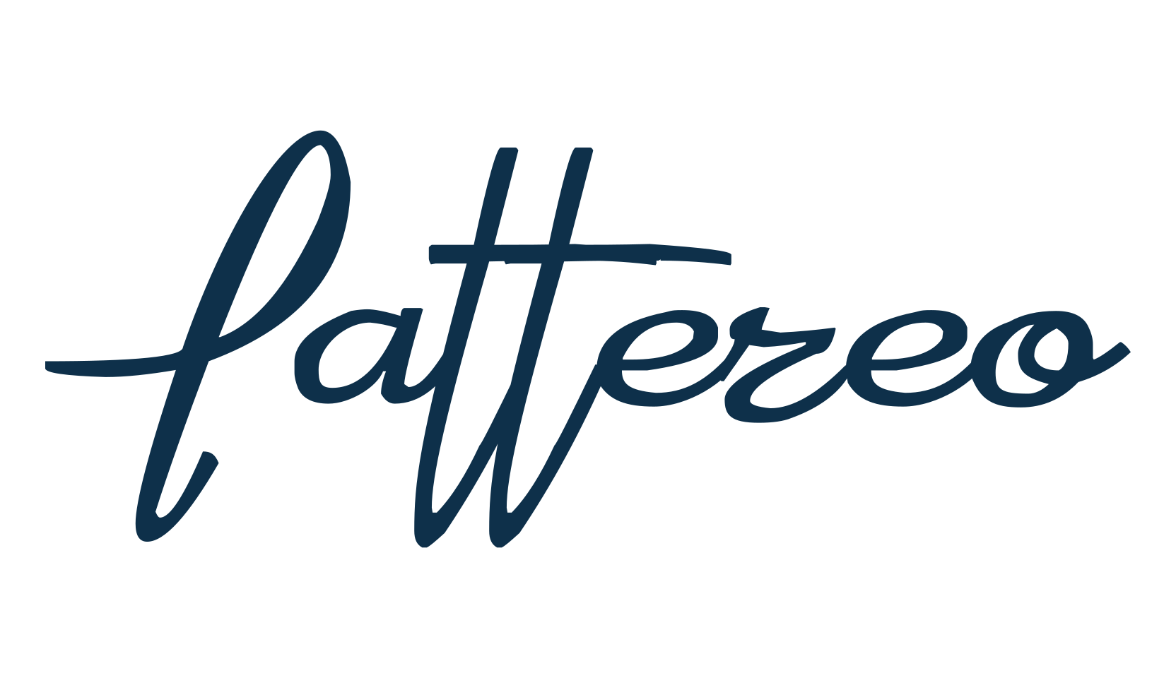 Lattereo, fancy decorative font preview