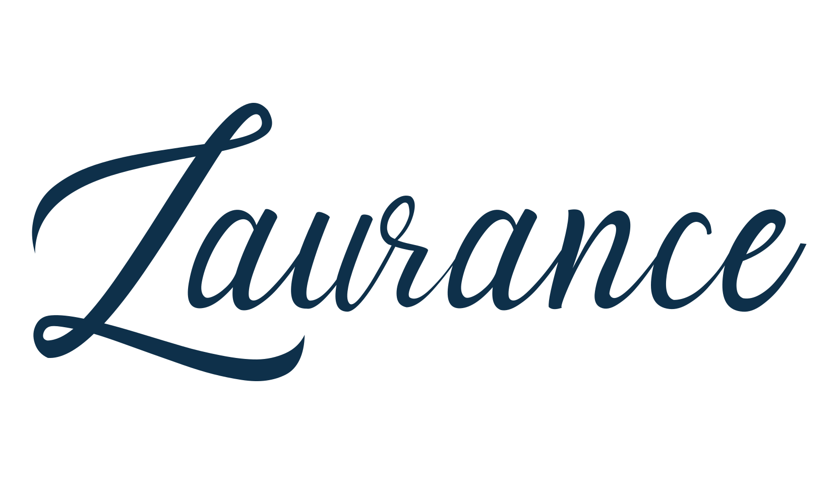 Laurance, calligraphy font preview